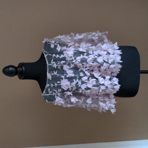 Kate Landry Jackets & Blazers - Kate Landry blush flower cape